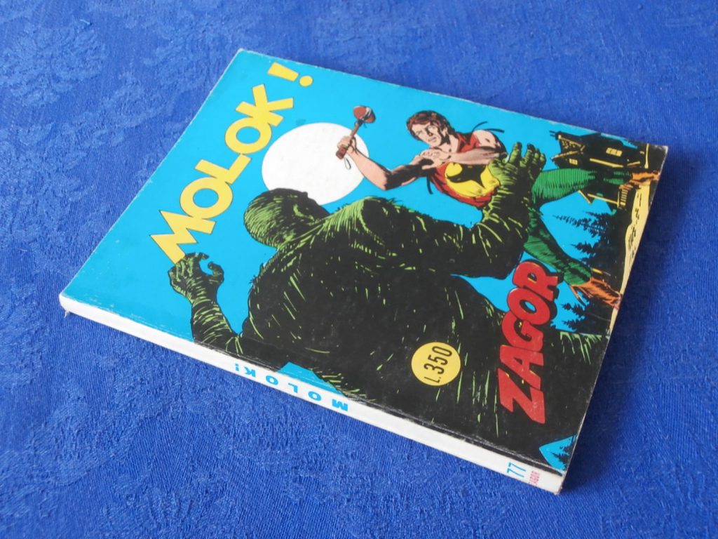 ZAGOR numero 77 SCRITTA ROSSA