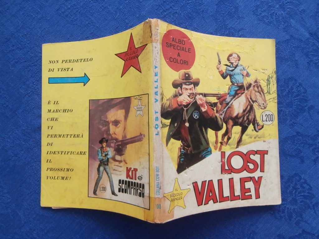 COLLANA COW-BOY numero 100 PRIMA EDIZIONE IL PICCOLO RANGER