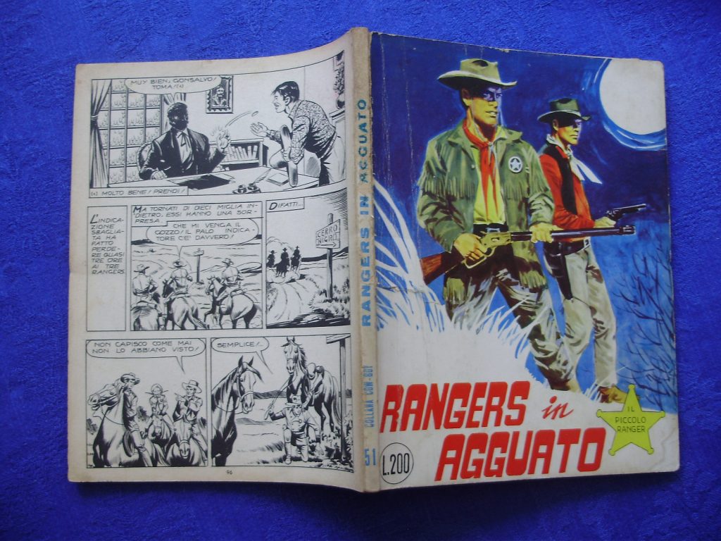 COLLANA COW-BOY numero 51 PRIMA EDIZIONE IL PICCOLO RANGER