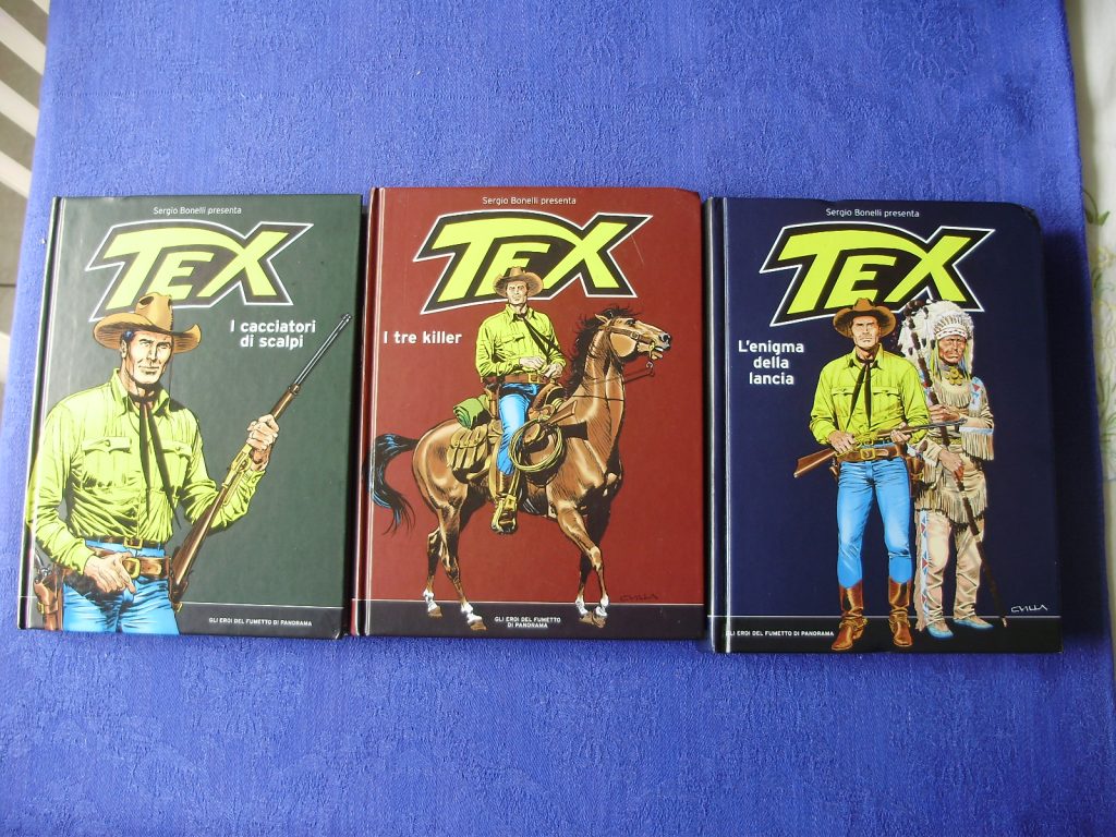 TEX LOTTO da 1 a 3 sequenza completa EROI DEL FUMETTO DI PANORAMA